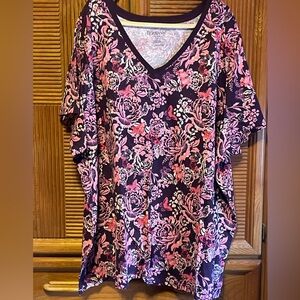 Floral tunic